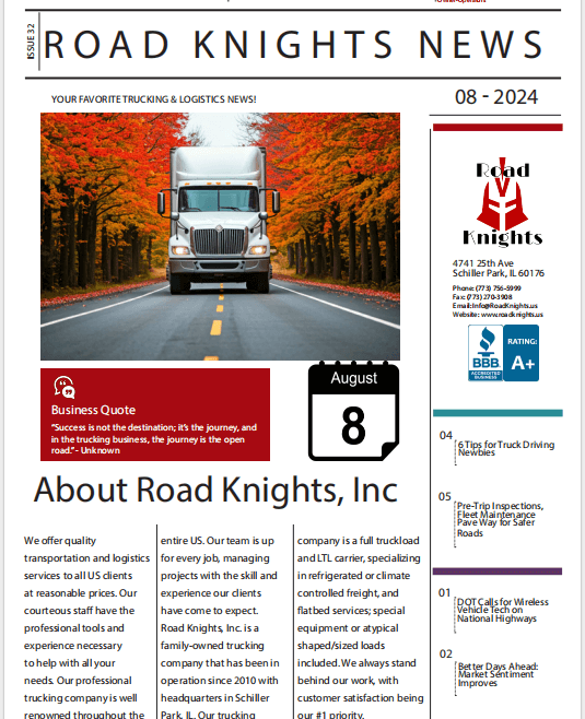 Road Knights Newsletters